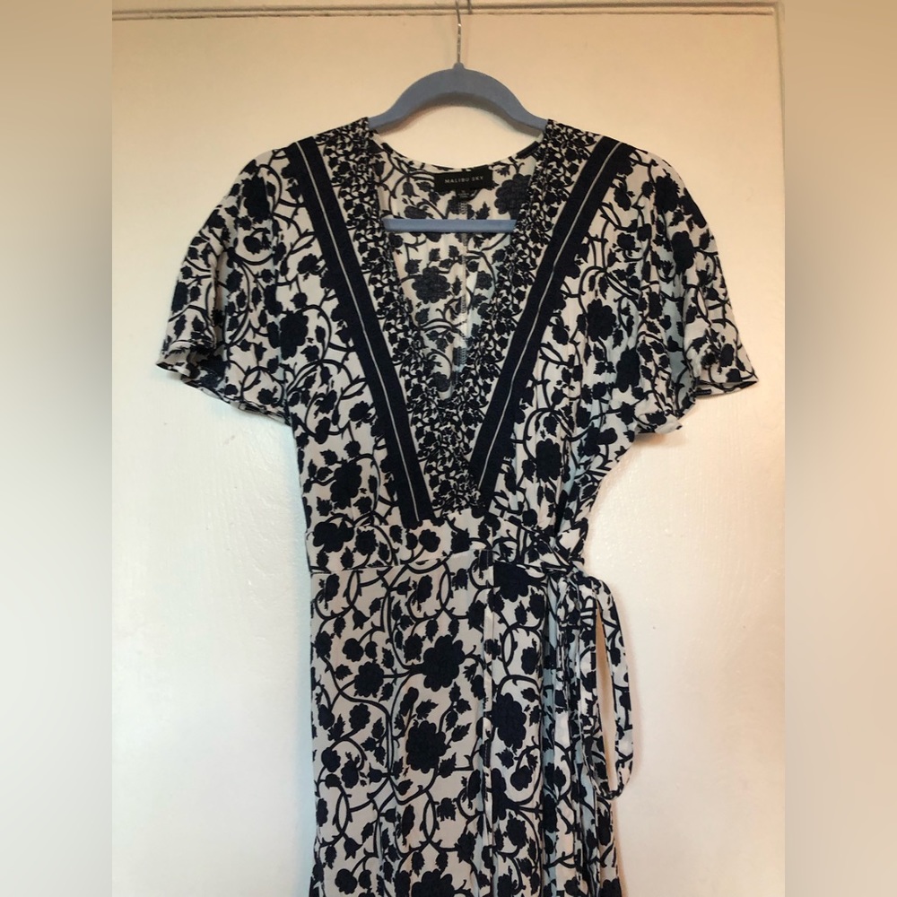 Flattering Wrap Dress